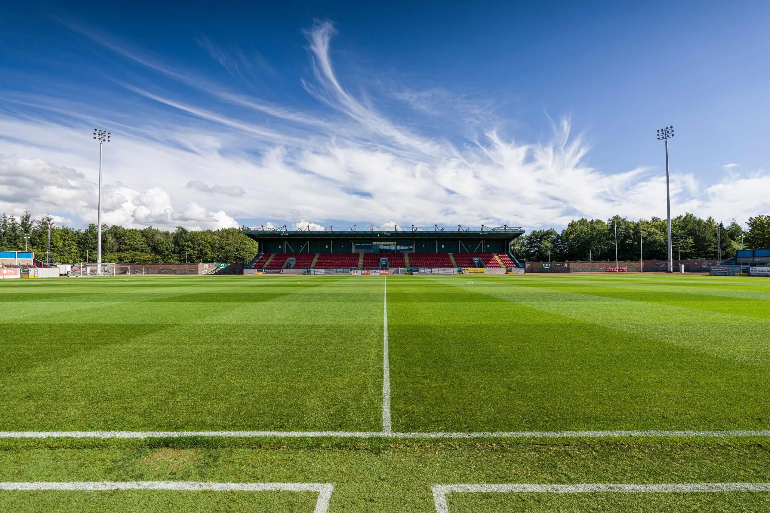 Football Pitch Maintenance at Stirling Albion FC with Graeme Glen