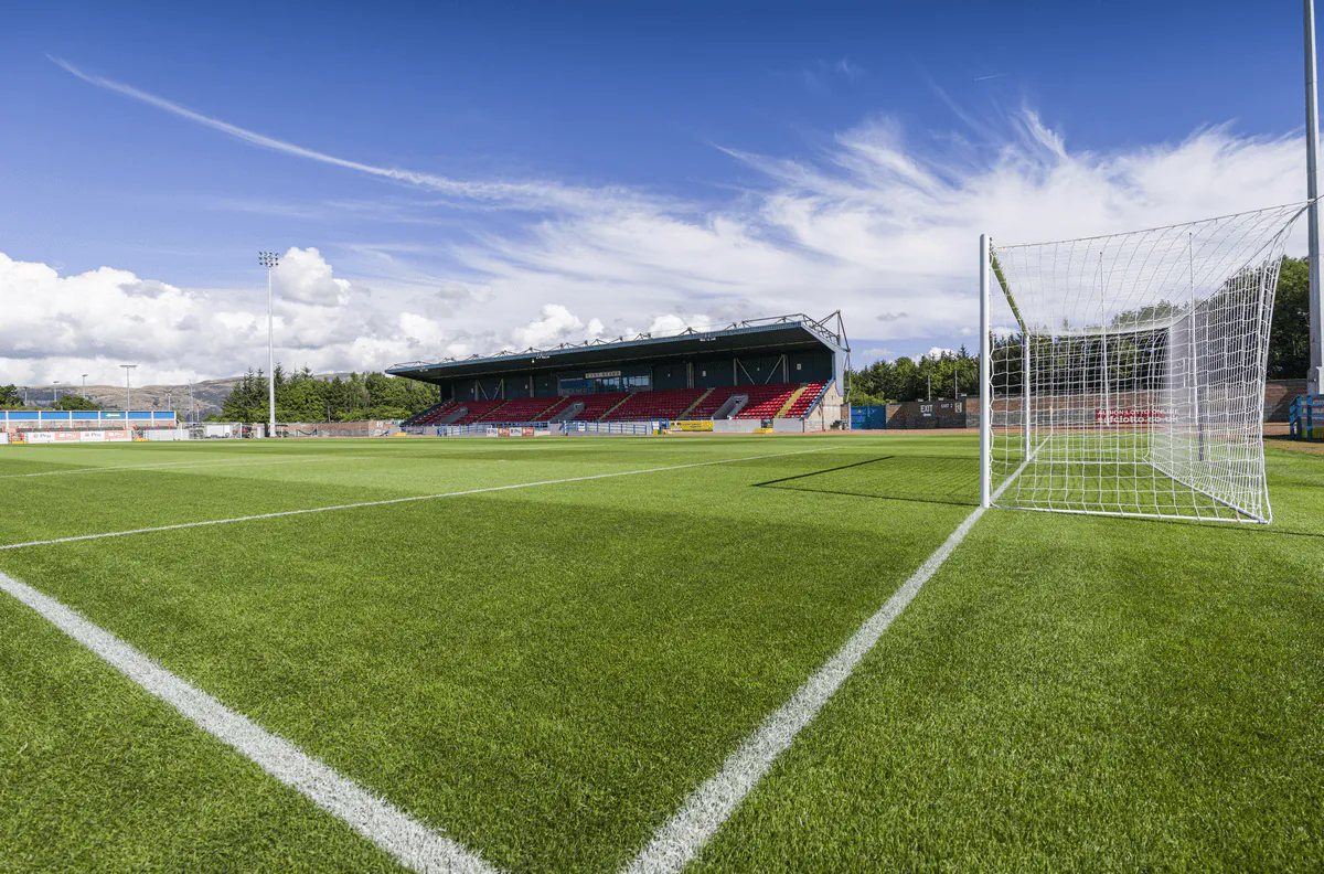 Football pitch maintenance - Stirling Albion 2